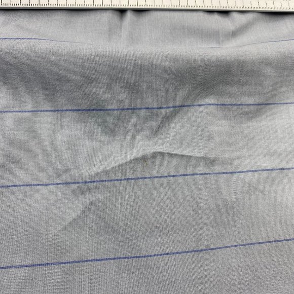 US Polo Assn. Shirt Men Small S Gray Blue Striped Button Down Short Sleeve - Picture 8 of 11